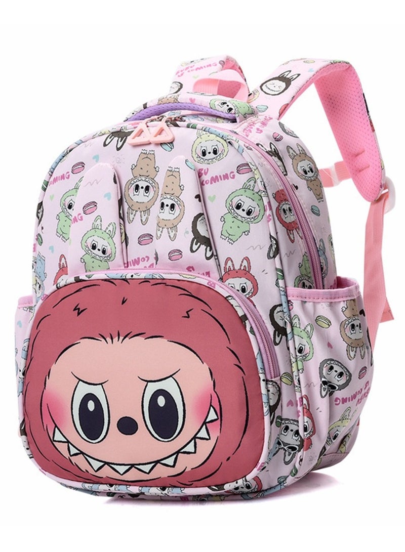 LABUBU Labubu cartoon elementary school student backpack Bubble Matt cute light and heavy-duty large-capacity children's backpack - Image 2