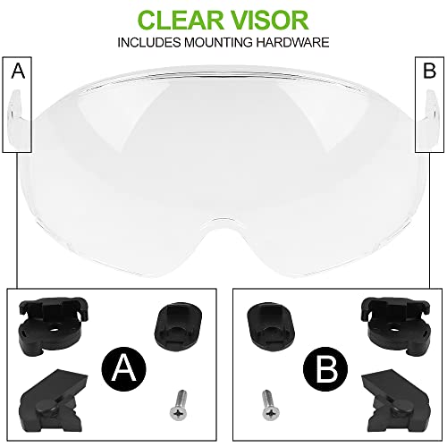 GREEN DEVIL Visor for Safety Helmet Hard Hat ReplacementANSI Z871 - Image 3