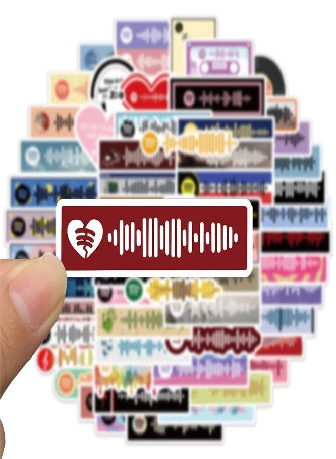 iDream Self-Adhesive Colorful Music Notes Theme Stickers (Set of 65) - Sizes 2 to 8 cm, Perfect for Decor, Crafting, and Personalizing Items with Musical Flair - Image 3