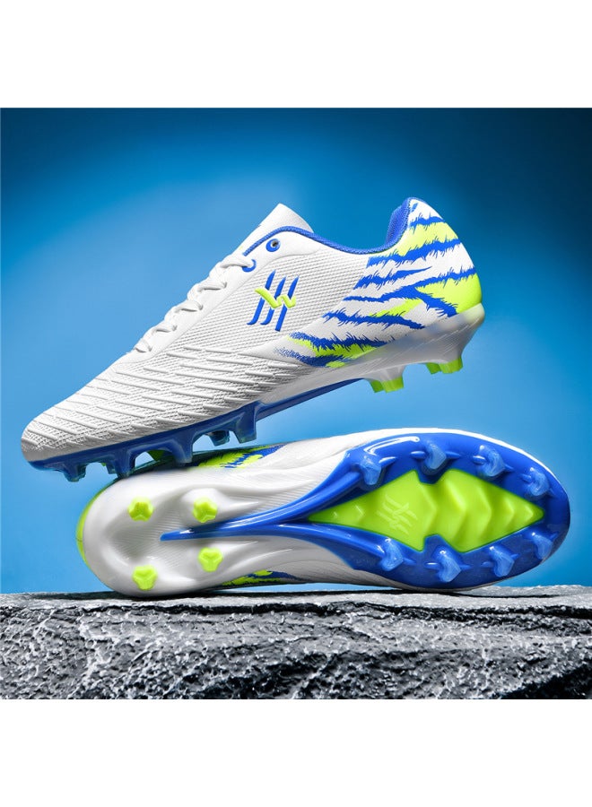 New Model Adult Football Shoes, Youth Ag Long Spike And Multi-stud Breathable Wear-resistant Training And Compeion Football Shoes