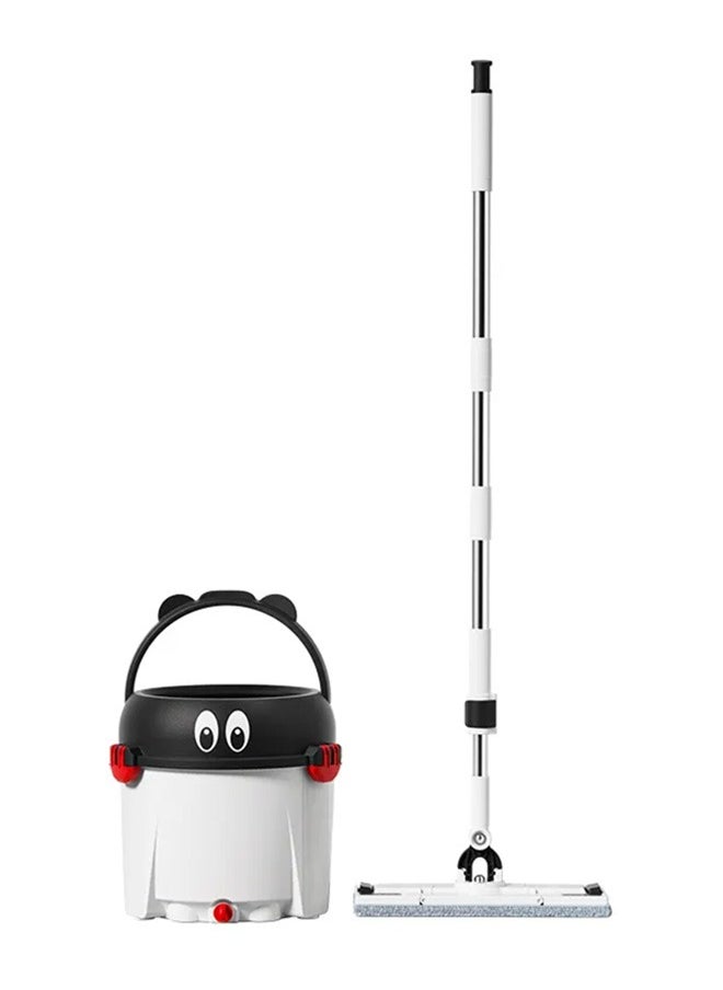 Magician Spin Mop 2-in-1 Flat &  Round Mop Head with Wheels& Handle 360 Rolling Mop and Bucket  for Cleaning - pzsku/ZDA1A0DB59BCF45EBB311Z/45/_/1738482917/16896bc9-bd5f-49b5-90c1-8318a0ddd7df