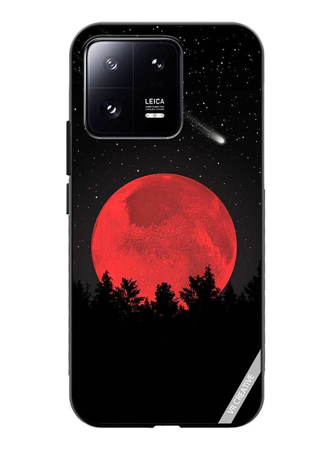 VR CREATIVE Protective Case Cover For Xiaomi 13 Bloody Moon Design Multicolour - Image 1