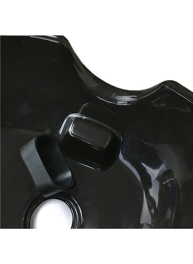 Yinhing Shampoo Bowl Cushion, Silicone Neck Rest, Hair Washing Sink Pillow for Beauty Salon Spa, Hair Washing Sink Basin Too in 5 Colors (Black) - Image 4