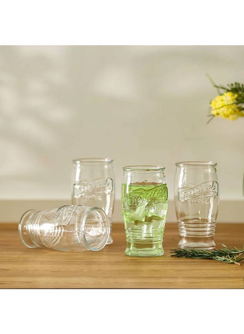 دانوب هوم Mysteva 4-Piece Beverage Glass Set,470ml