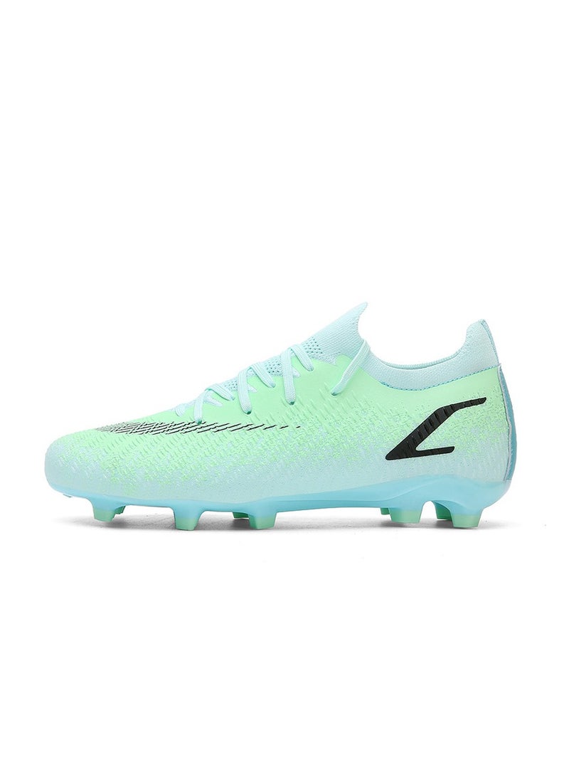 general High Top Soccer Boots Men's and Women's Soccer Boots - Boys Artificial Turf Spike Soccer Boots - Outdoor Training High Top Soccer Soccer Boots Competition Training Shoes Breathable Sneakers - Image 1