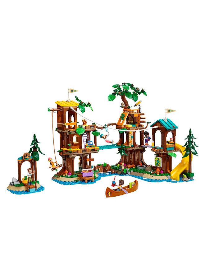 ليغو مجموعة لعب بيت الشجرة في مخيّم المغامرات 42631 من LEGO® Friends