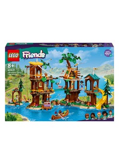 LEGO Friends Adventure Camp Tree House Camping Playset Toy For Girls And Boys Aged 8 And Over, Building Set, 5 Mini-Dolls And 5 Animal Figures, Gift Idea For Kids (1,128 Pieces) 42631  - Image 2