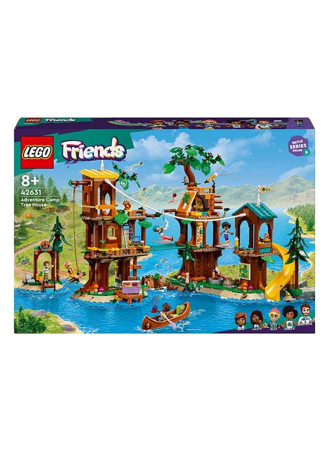 LEGO Friends Adventure Camp Tree House Camping Playset Toy For Girls And Boys Aged 8 And Over, Building Set, 5 Mini-Dolls And 5 Animal Figures, Gift Idea For Kids (1,128 Pieces) 42631  - Image 2