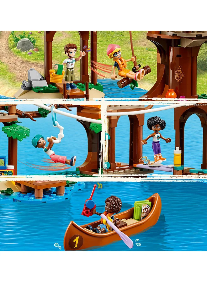 ليغو مجموعة لعب بيت الشجرة في مخيّم المغامرات 42631 من LEGO® Friends