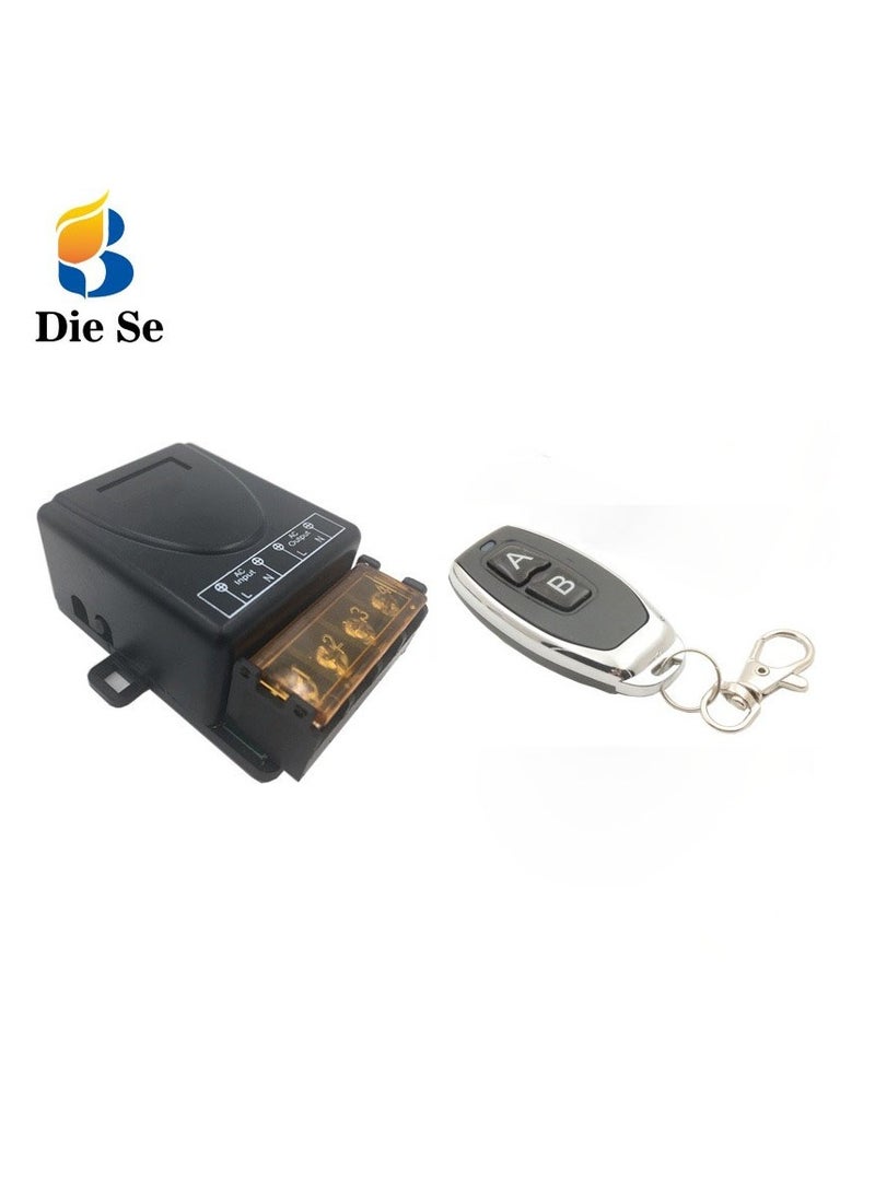 433 ميجا هرتز العالمي للتحكم عن بعد التبديل التيار المتناوب 110 فولت 220 فولت 30A 1CH RF التتابع استقبال والارسال للأجهزة الكهربائية - Image 1