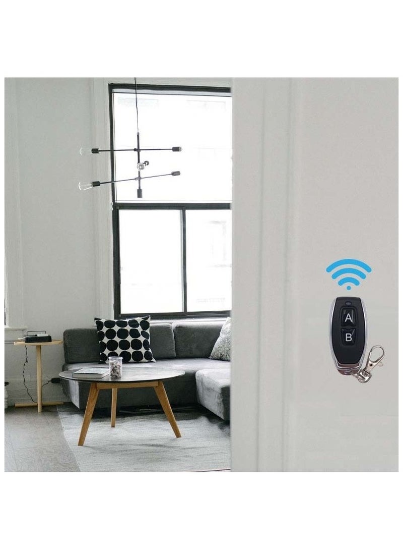 433 ميجا هرتز العالمي للتحكم عن بعد التبديل التيار المتناوب 110 فولت 220 فولت 30A 1CH RF التتابع استقبال والارسال للأجهزة الكهربائية - Image 5