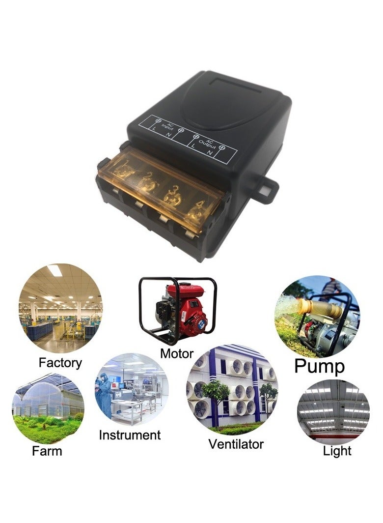 433 ميجا هرتز العالمي للتحكم عن بعد التبديل التيار المتناوب 110 فولت 220 فولت 30A 1CH RF التتابع استقبال والارسال للأجهزة الكهربائية - Image 2