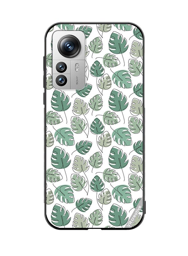 VR CREATIVE Protective Case Cover For Xiaomi 12X Flower Design Multicolour - Image 1