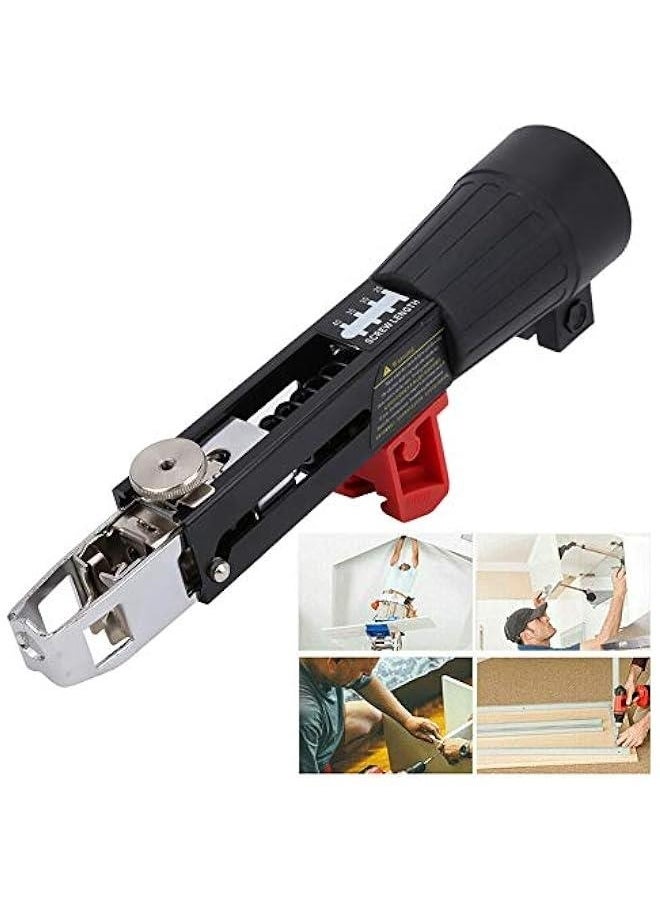 Generic Automatic Chain Nail Gun Electric Drill Cordless Nailer Kit Screw Tightening Equipment Woodworking Tool  - Image 4