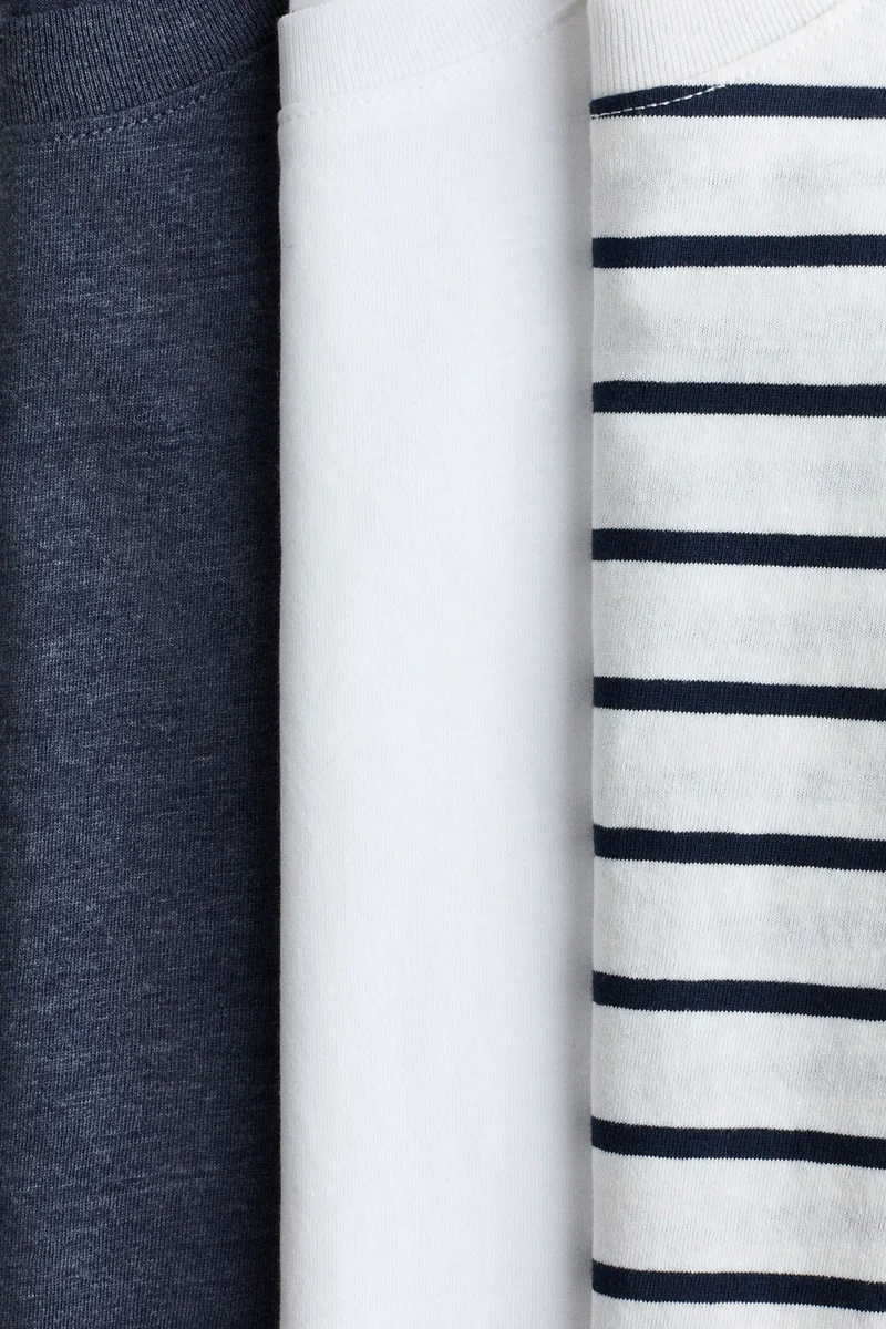 H&M 3-pack T-shirts