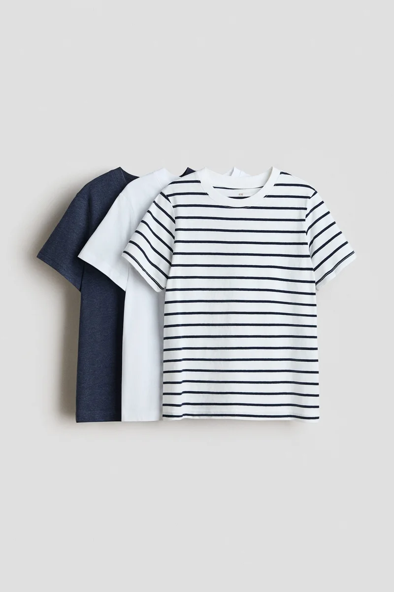 H&M 3-pack T-shirts