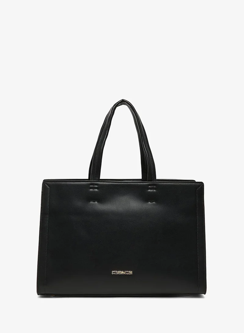 STEVE MADDEN Logo Detail Tote Bag