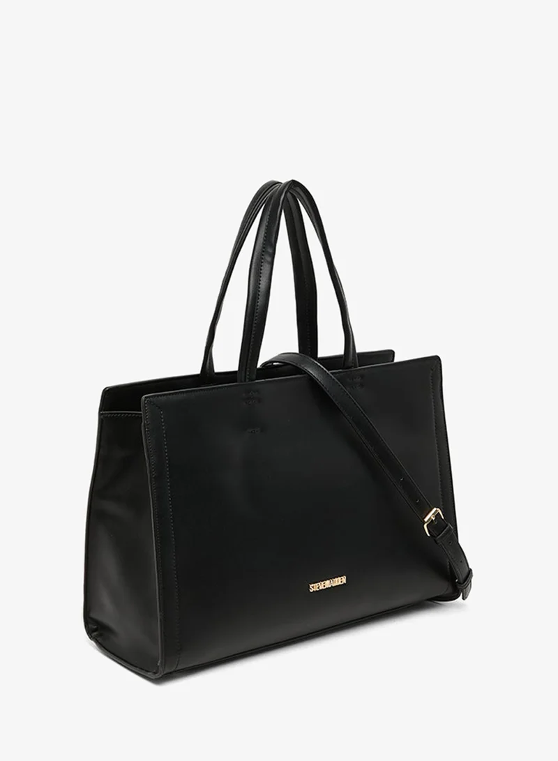STEVE MADDEN Logo Detail Tote Bag