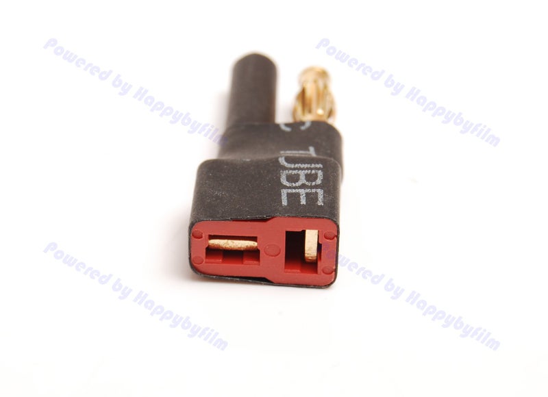 YIHANG Pack(5) 4MM Bullet Connector to Female T-Plug Adapter for RC Turnigy Zippy HXT - Image 4