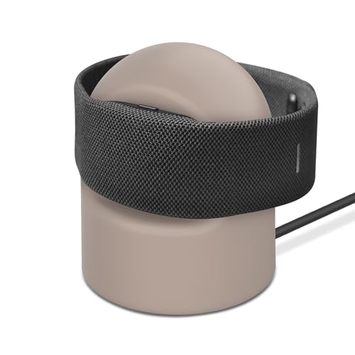 Oshmirian Silicone Charger Stand Dock for Meta Ray-Ban Display Neural Band – Magnetic Fast Charging Stand,Drop-Proof & Scratch-Resistant,Charging Cable Not Included,Safe & Stable Charging Dock,Grey - Image 1