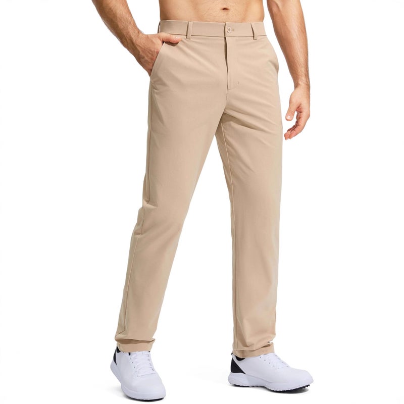 Men's Stretch Casual Pants Straight Leg Quick-Dry - Image 3