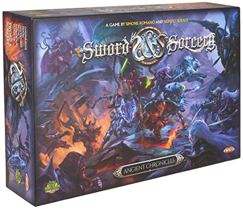 Ares Games Sword Sorcery Ancient Chronicles Core Set A Board Game 15 Players Board Games for Family 60 Minutes of Gameplay for Kids and Adults Ages 14 English Version MultiColored - Image 1