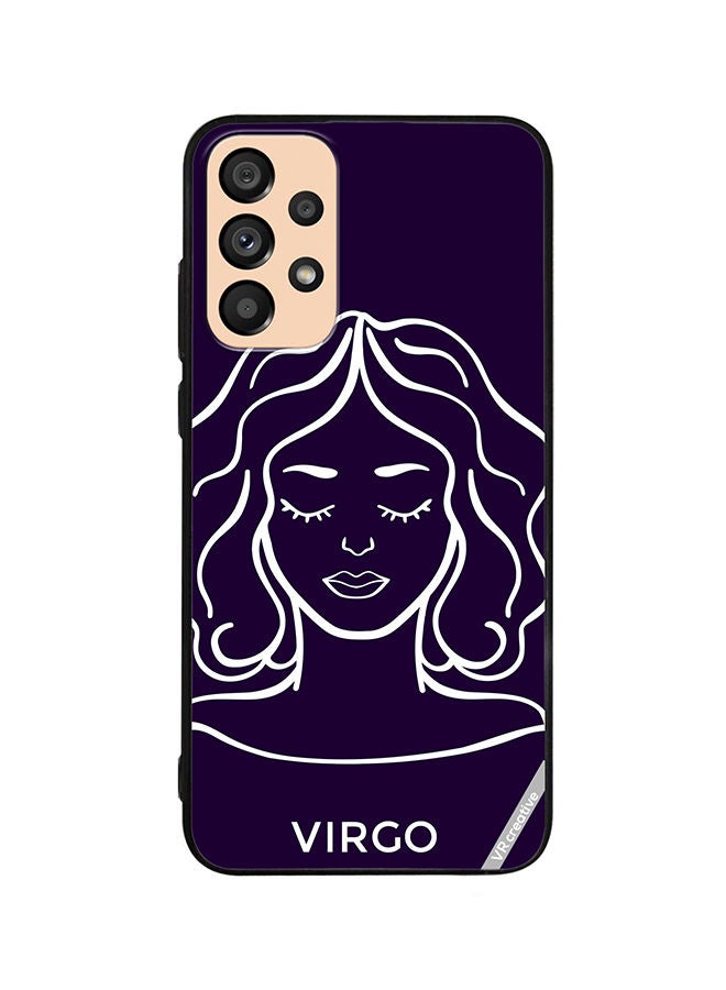 VR CREATIVE Protective Case Cover For Samsung Galaxy A23 Astrological Zodiac Sign Virgo Design Multicolour - Image 1