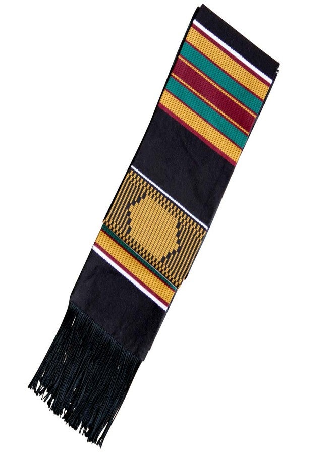 Endea Graduation شال كينتي فاخر من إنديا للتخرج - وشاح مزين بشرابات - للجنسين - Image 3