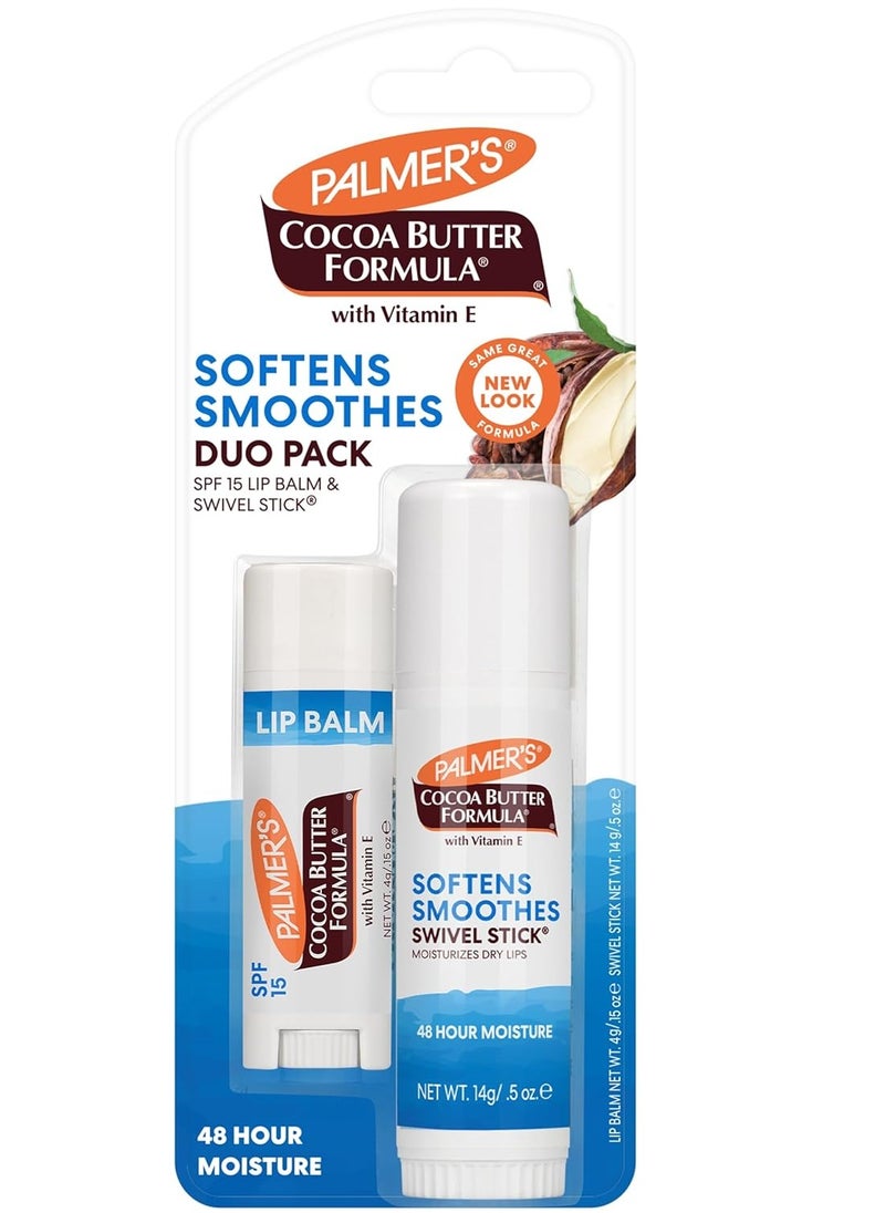 PALMER'S - 2-Piece Cocoa Butter Formula Ultimate Moisture Lip Balm Set - Image 1