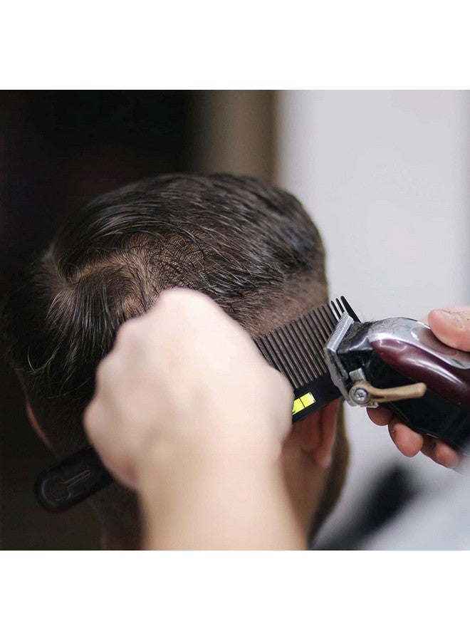 Styling Gear Styling Gear #312 Flat Top Clipper Blending Fade Combs With Levels Hair Cutting Barber Flattop Fading Thin Flexible For Women Men Black 2 Piece - Image 5