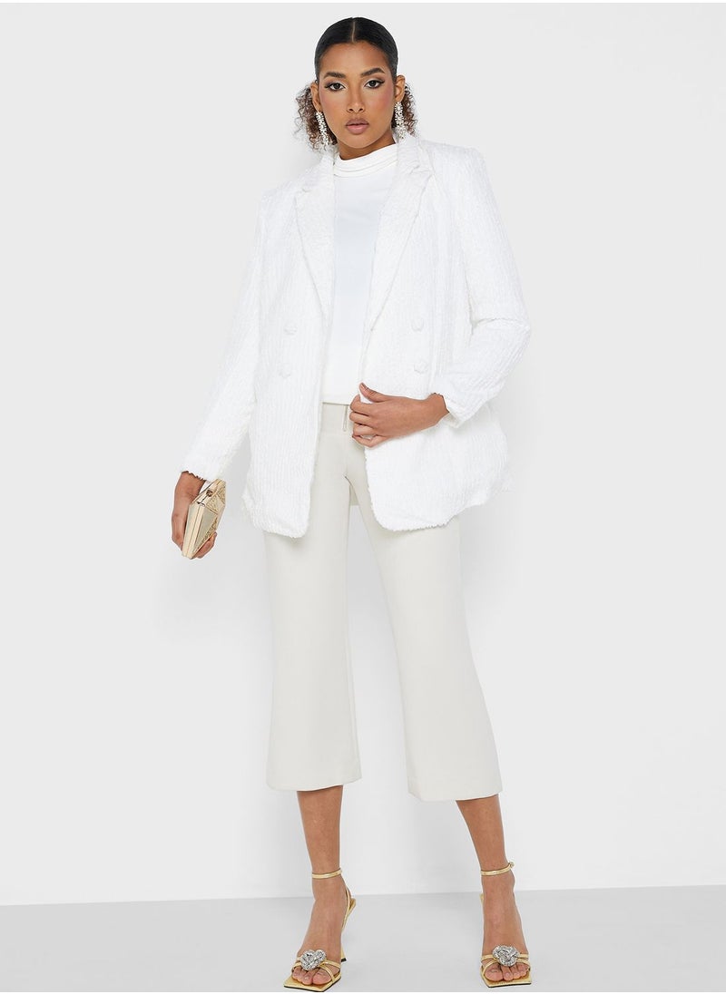 Montania Ribbed Knitted Blazer  - Image 4