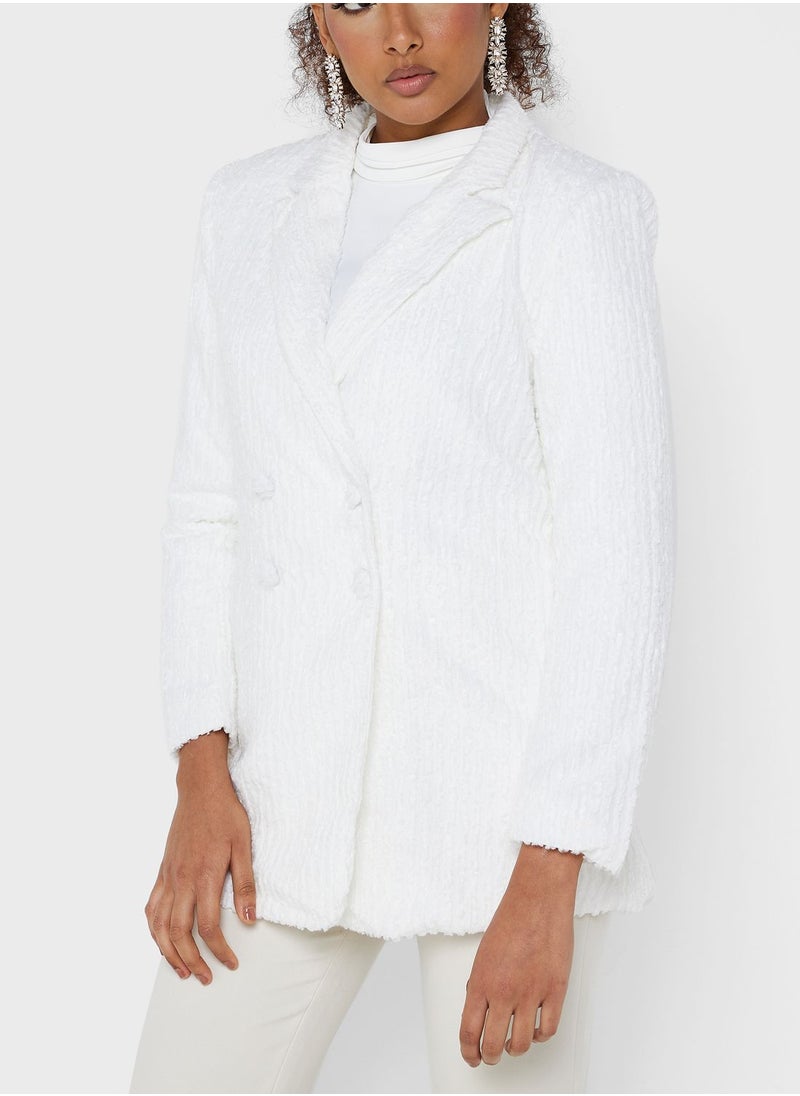 Montania Ribbed Knitted Blazer  - Image 3