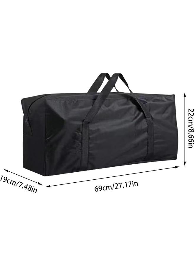 Folding Chair Storage Bag - Camping Folding Chairs Tables Spacious Storage Bag,Zip Closure Furniture Organizer Bag with Handles for Swing Chair, Lawn Recliner - Image 5