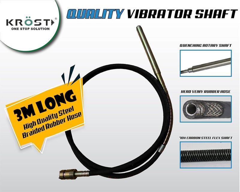 KROST KROST 3 Meter Concrete Vibrator Needle 3MTR Needle  - Image 3