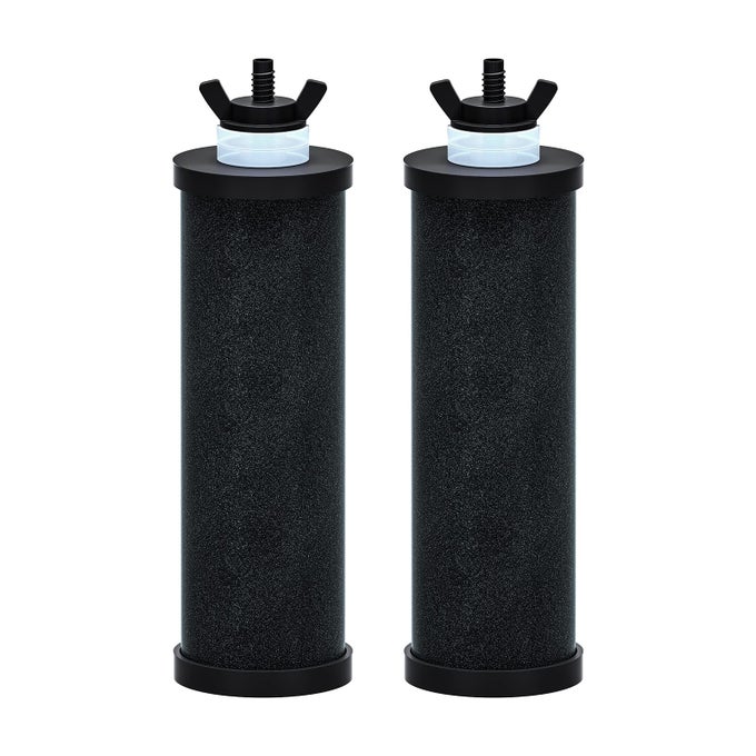 PF3 BLACK 3STAGE COMPOSITE PURIFICATION ELEMENTS REPLACEMENT FILTERS FOR PROONE AND BERKEY FILTERS PROONE OR BERKEY BIG WATER FILTER SYSTEM AND SYSTEM 2 PACK K SERIES