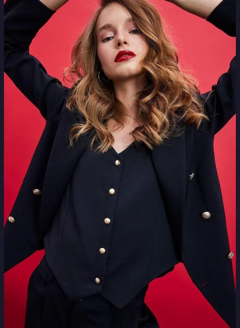 ديفاكتو Woman Oversıze Fıt Blazer