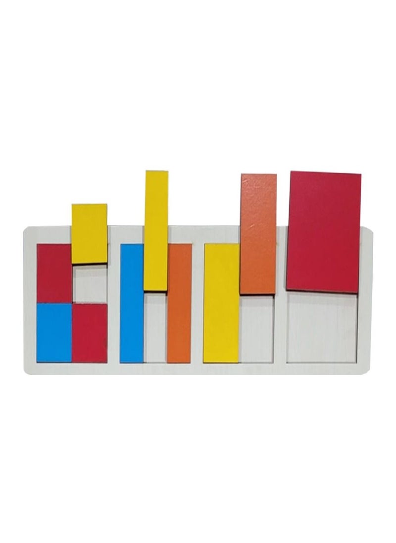 Toys - Rulers Shapes And Rectangle Fractions - Image 1