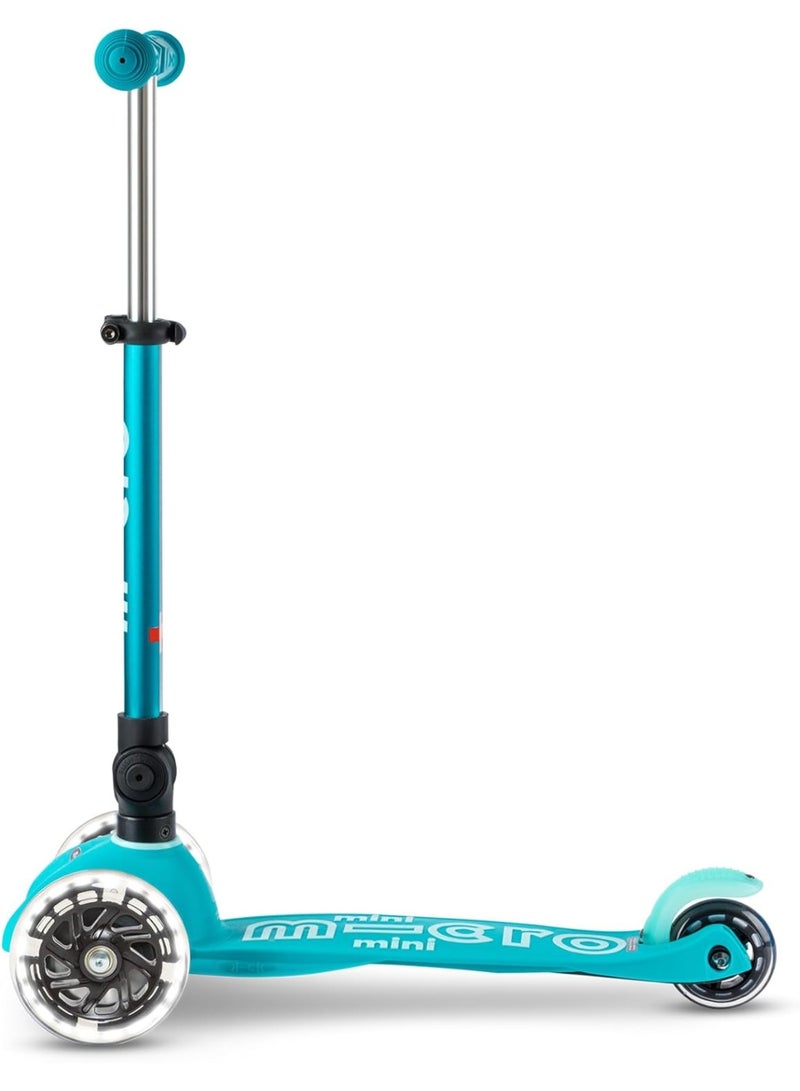 Micro Micro® | Mini Micro Deluxe LED Scooter 3 Wheels Kids | Foldable | Wheels with LED Lighting and ABEC9 Bearings | Height Adjustable Handlebars | Boys and Girls | 2-5 Years - Image 2