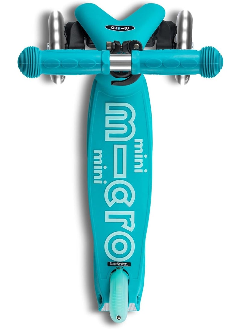 Micro Micro® | Mini Micro Deluxe LED Scooter 3 Wheels Kids | Foldable | Wheels with LED Lighting and ABEC9 Bearings | Height Adjustable Handlebars | Boys and Girls | 2-5 Years - Image 4
