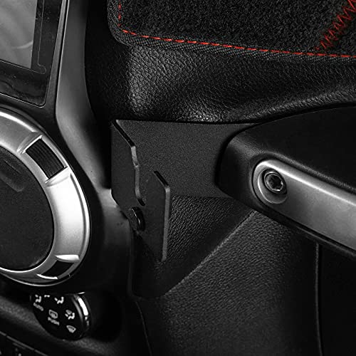 Hooke Road Wrangler Walkie Talkie Mount Bracket CB Radio Holder Compatible with Jeep JK Wrangler & Unlimited 11-18 - Image 5