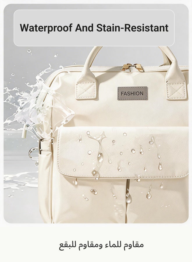 Diaper Bag Backpack Large Capacity, Waterproof Insulated Mommy Bag with Multi Compartments, Travel Baby Nappy Bag for Stroller Newborn, Baby Shower Gift - Image 4