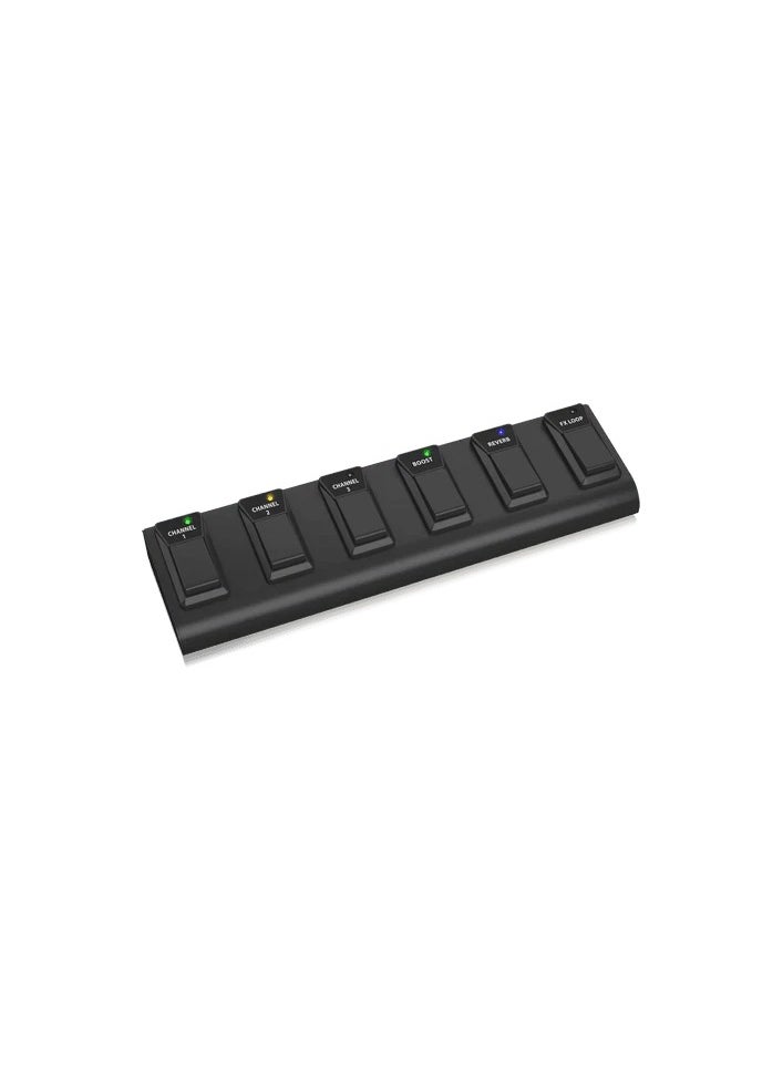 Behringer FSB106A Heavy-Duty 6-Button Footswitch with Metal Case and Control LED