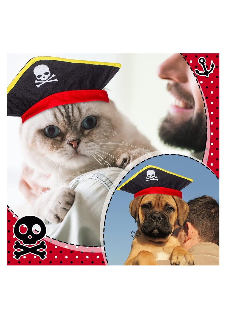 SYOSI - Pet Dog Costume Cat Pirate Costumes Cat Clothes Suit Cat Outfit Funny Dog Fancy Dress Costumes Cat Clothing Dressing up Party Apparel for Pet Supplies Cosplay Prop Birthday Medium - Image 1