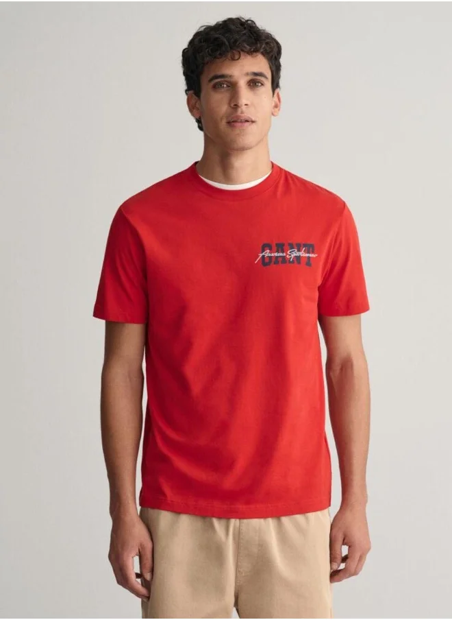 غانت GANT Arch Script Graphic T-Shirt
