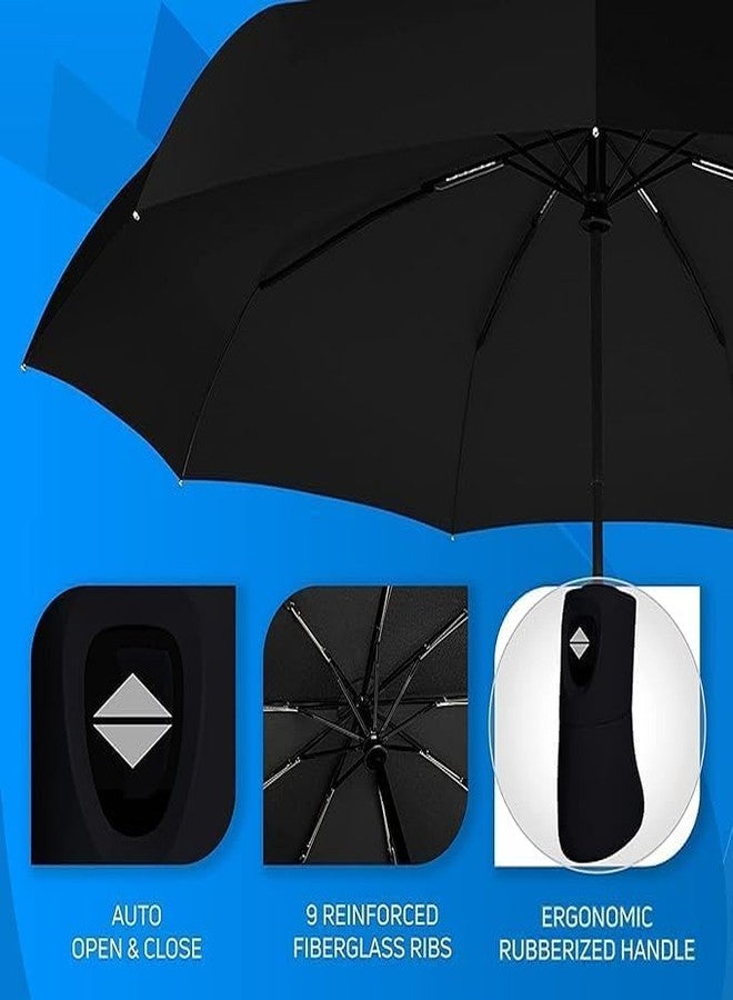 APLIKJA Travel Windproof Automatic-umbrella big size for men, Umbrella for girls, umbrellas for rain,Windproof Umberalla Large for Man, Women Factory Outlet umbrella - Image 3