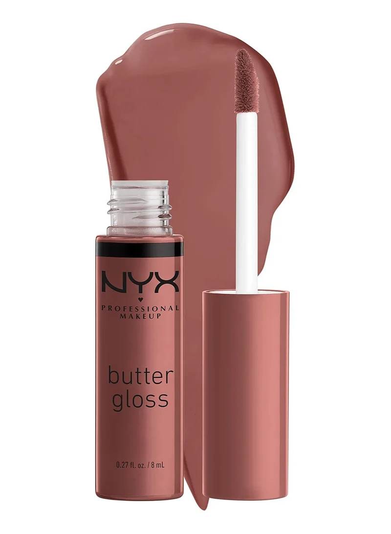 Butter Gloss Brown Sugar, Non-Sticky Lip Gloss - Spiked Toffee