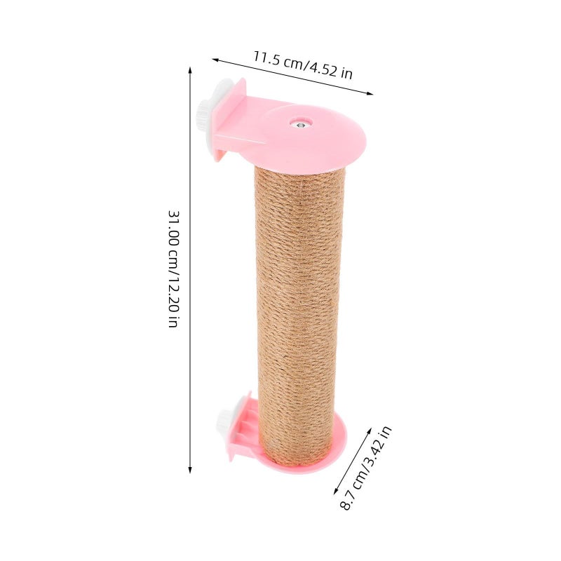 30cm Jute Sisal Cat Scratching Post Replacement Climbing Wall Kitten Teething Scratcher - Image 2