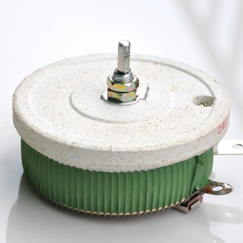 Electronics-Salon 200W 100 OHM High Power Wirewound Potentiometer, Rheostat, Variable Resistor. - Image 1