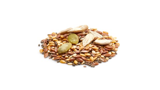 Yupik Organic Super 6 Seeds Mix, 2.2 lb (35.2 oz), GMO-Free, Kosher, Vegan, Rich in Fiber, Nutritious Raw Snack & Topping, With Brown & Golden Flax Seeds, Sunflower, Sesame, Chia & Pumpkin - Image 3