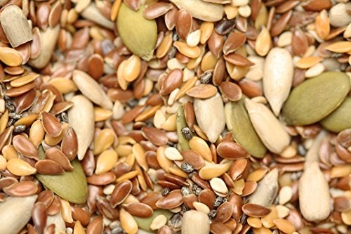 Yupik Organic Super 6 Seeds Mix, 2.2 lb (35.2 oz), GMO-Free, Kosher, Vegan, Rich in Fiber, Nutritious Raw Snack & Topping, With Brown & Golden Flax Seeds, Sunflower, Sesame, Chia & Pumpkin - Image 2